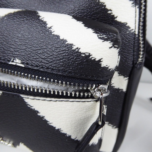 Coach Bags Coach Mini Charlie Backpack Zebra Print Leather Poshmark